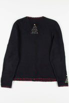 Black Ugly Christmas Cardigan 57005