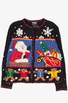 Black Ugly Christmas Cardigan 57009