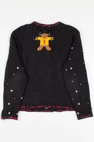 Black Ugly Christmas Cardigan 57009