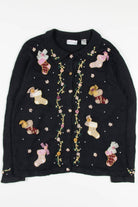 Black Ugly Christmas Cardigan 57010