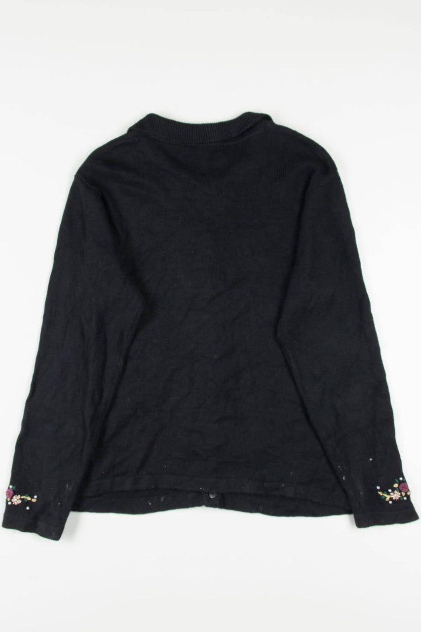 Black Ugly Christmas Cardigan 57010