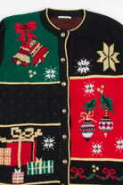 Black Ugly Christmas Cardigan 57015