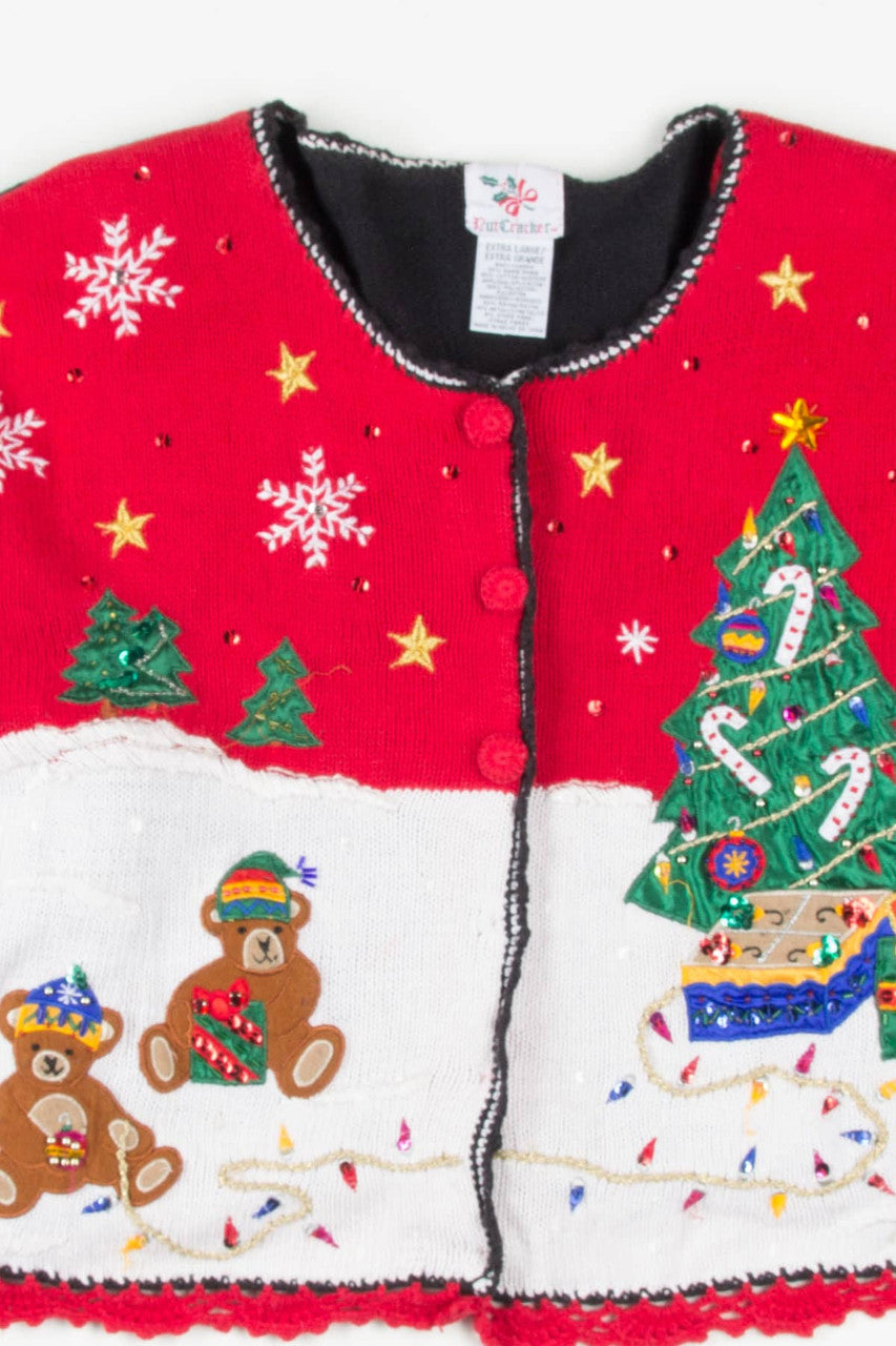 Nutcracker Ugly Christmas Cardigan 57018