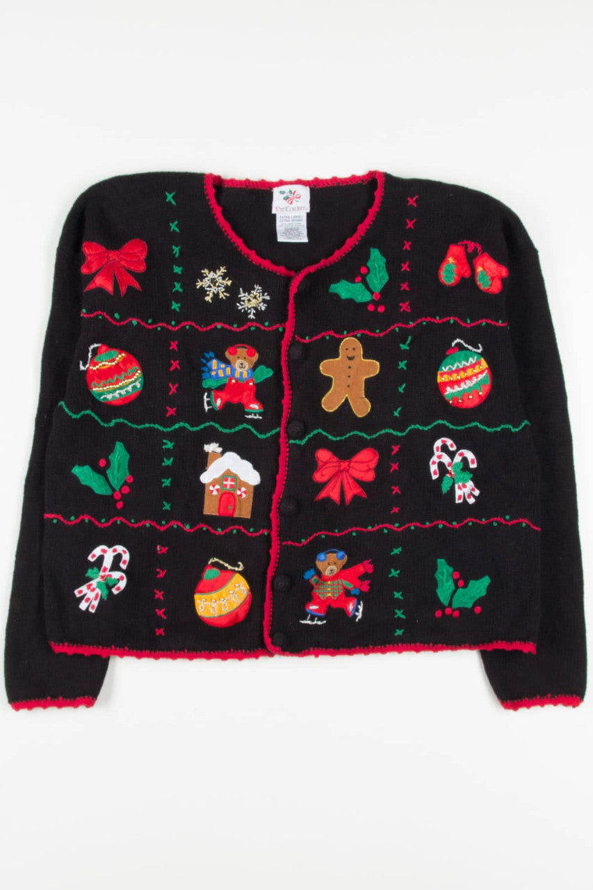 Nutcracker Ugly Christmas Cardigan 57021
