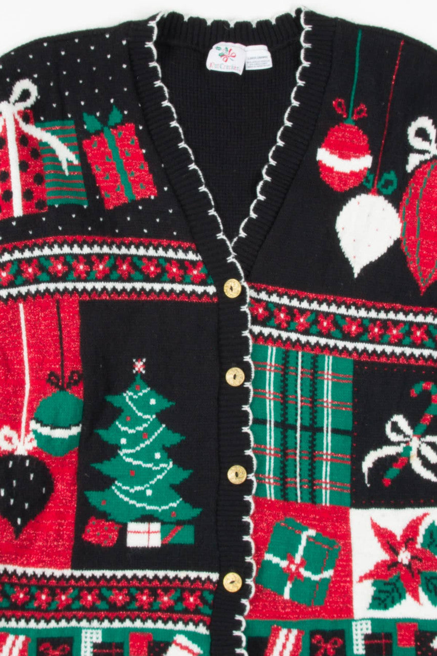 Nutcracker Ugly Christmas Cardigan 57024