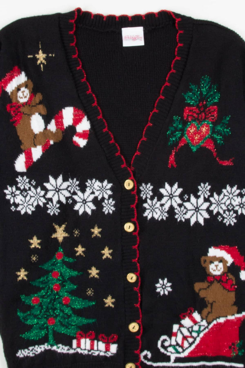 Holiday Time Ugly Christmas Cardigan 57025