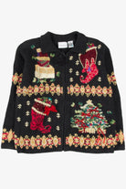 Black Ugly Christmas Cardigan 57033