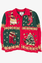 Tiara International Ugly Christmas Cardigan 57041