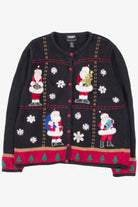 Black Ugly Christmas Cardigan 57048