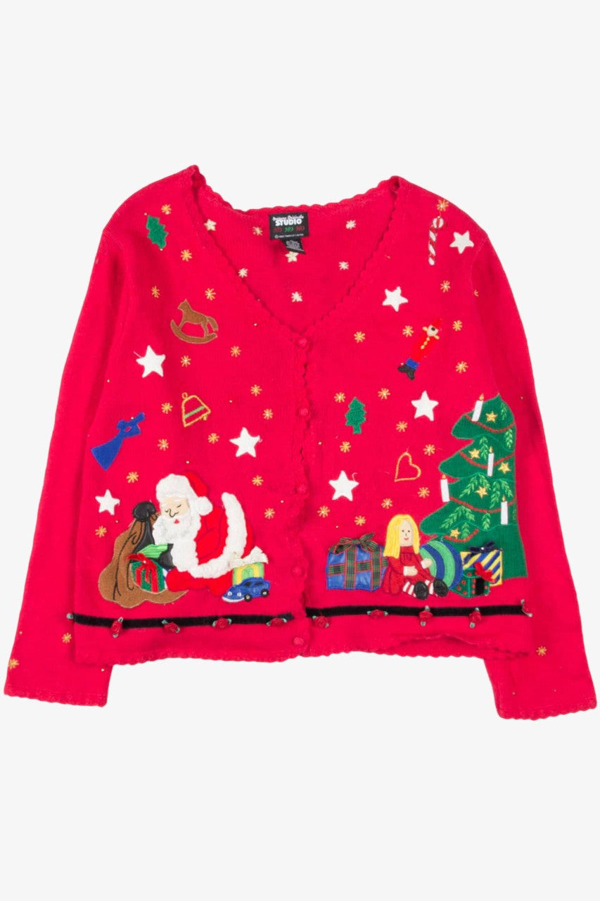 Red Ugly Christmas Cardigan 57060