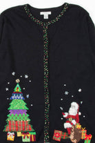 Black Ugly Christmas Cardigan 57067