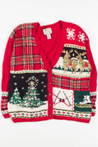 Red Ugly Christmas Cardigan 57100