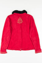 Red Beaded Trees Ugly Christmas Cardigan 57101