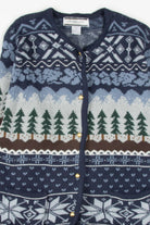Blue Ugly Christmas Cardigan 57106