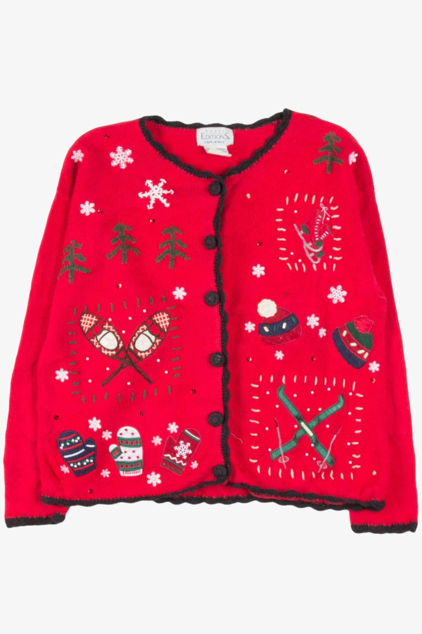 Red Ugly Christmas Cardigan 57112