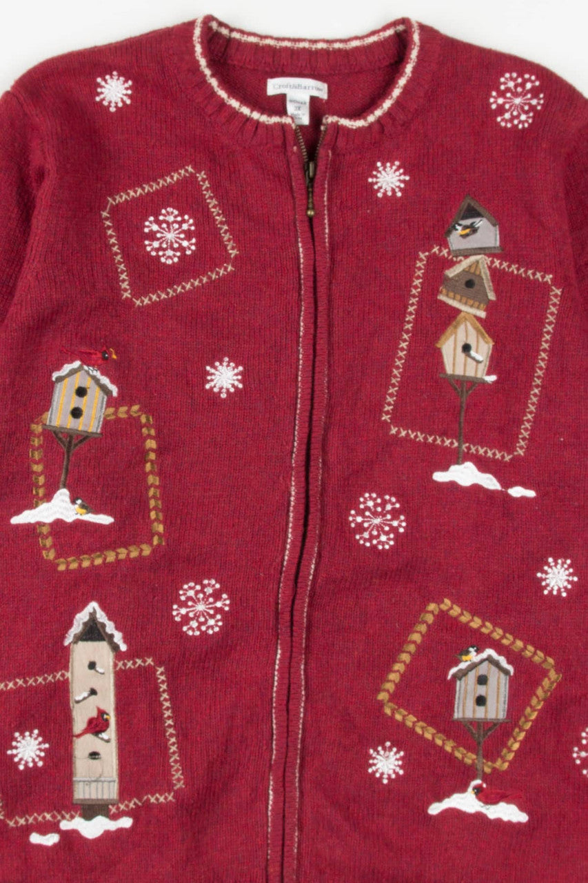 Red Ugly Christmas Cardigan 57114