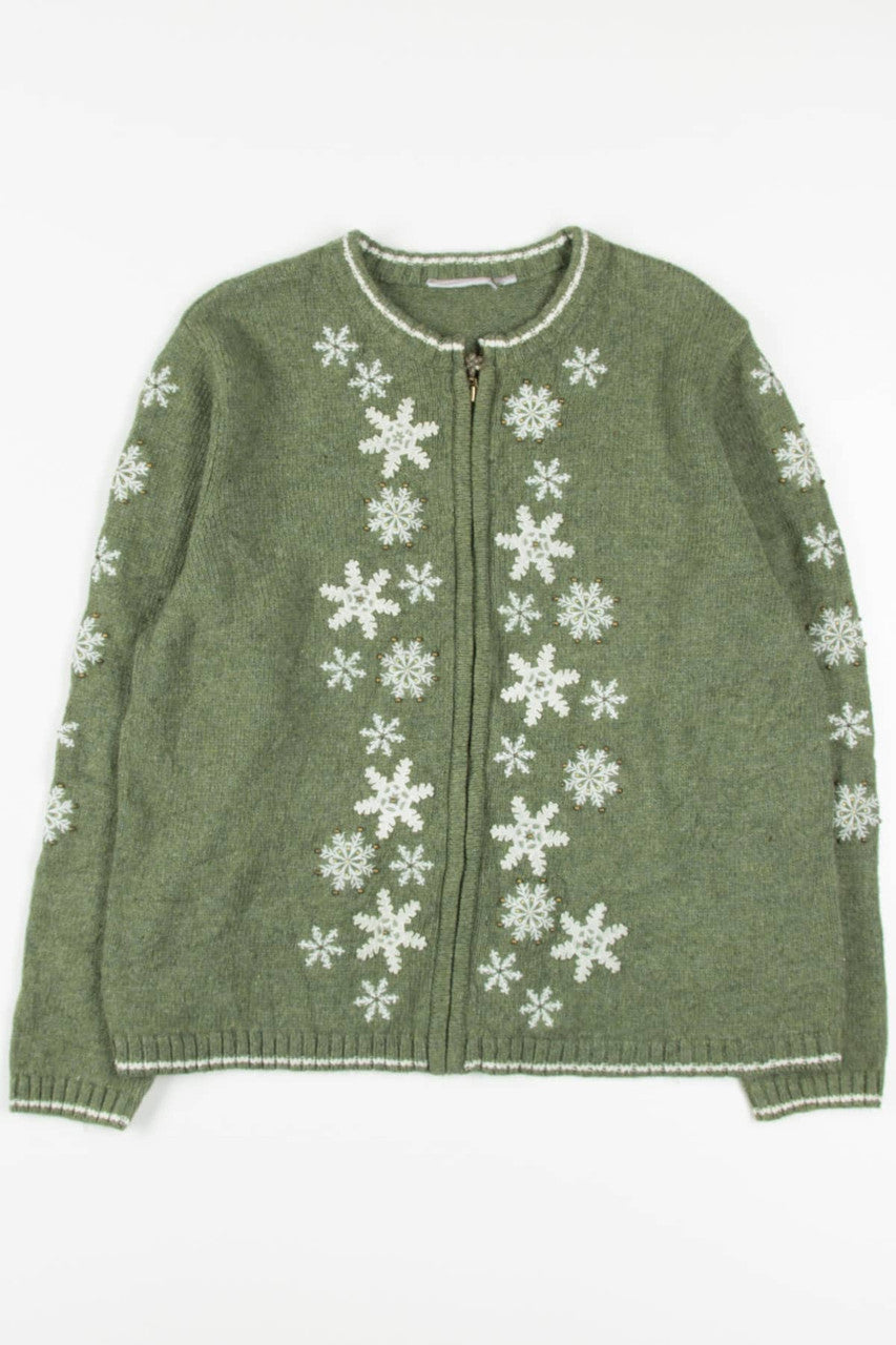 Green Ugly Christmas Cardigan 57131