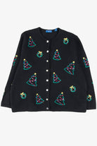 Black Ugly Christmas Cardigan 57135