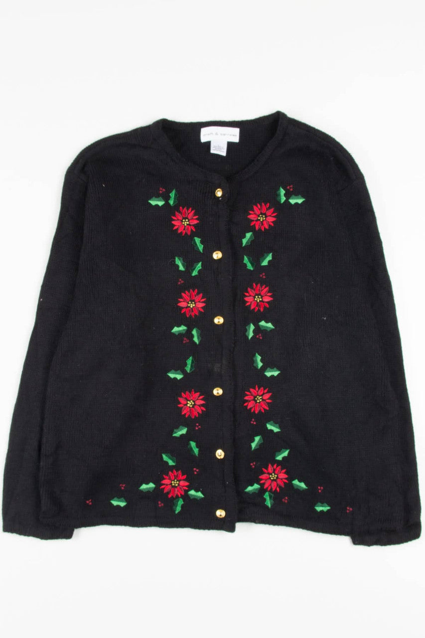 Black Ugly Christmas Cardigan 57157