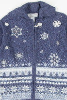 Blue Ugly Christmas Cardigan 57160