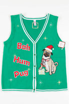 Deadstock Pug Ugly Christmas Vest 57178