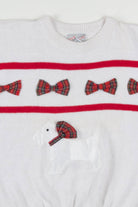 White Doggy Ugly Christmas Vest 57193