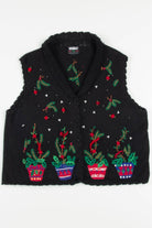 Black Ugly Christmas Vest 57201