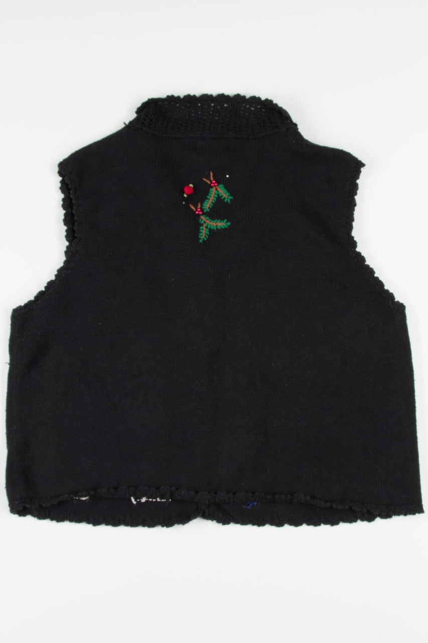 Black Ugly Christmas Vest 57201