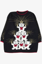 Black Bears Ugly Christmas Pullover 57252