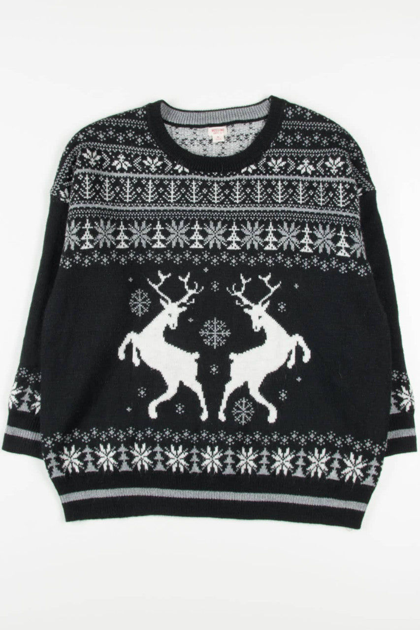 Black Ugly Christmas Pullover 57254