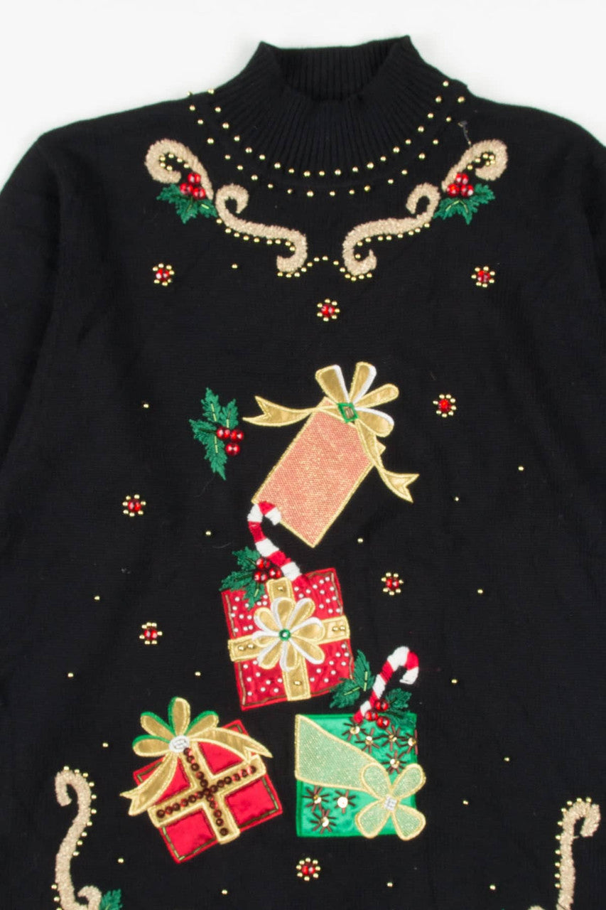 Black Ugly Christmas Pullover 57277