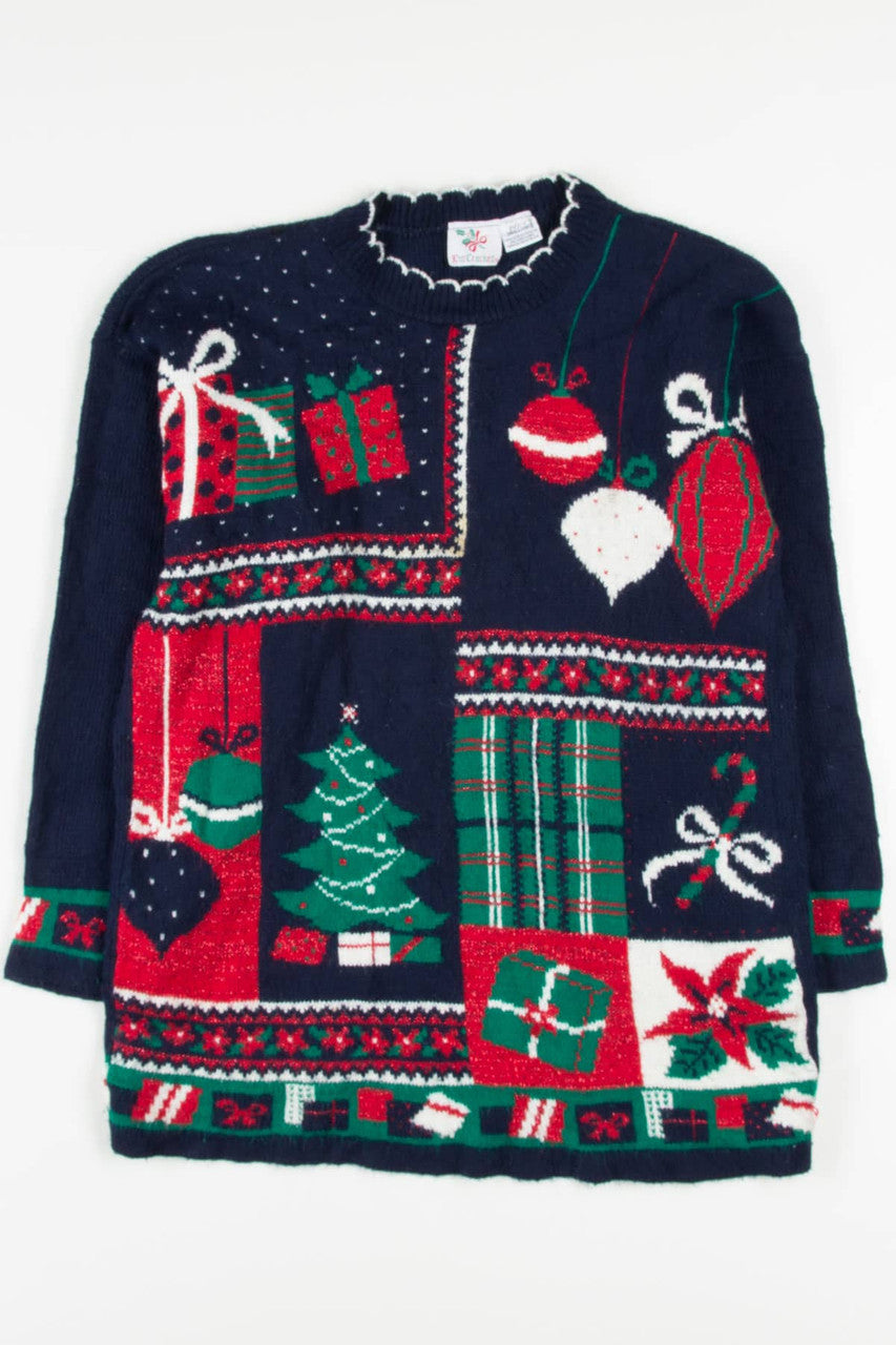 Blue Ugly Christmas Pullover 57284
