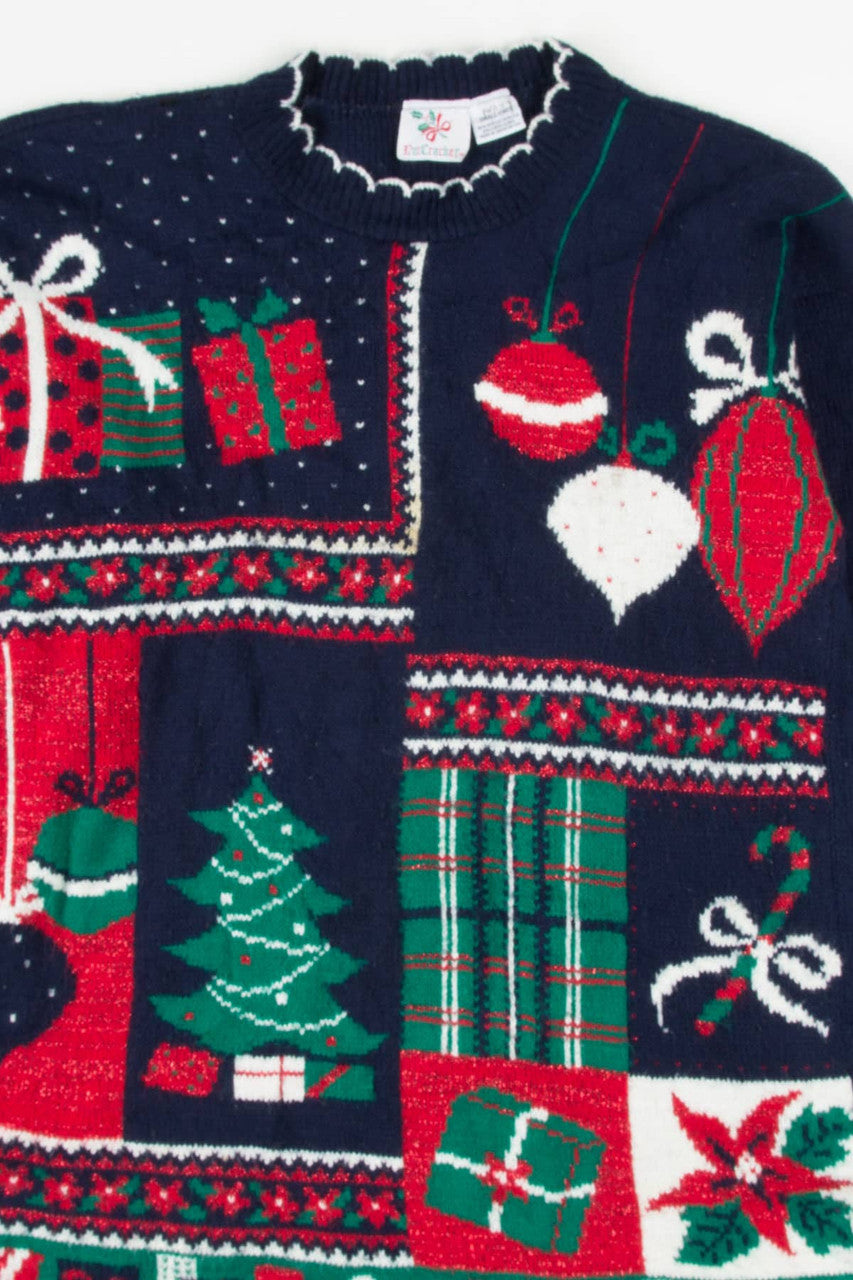 Blue Ugly Christmas Pullover 57284