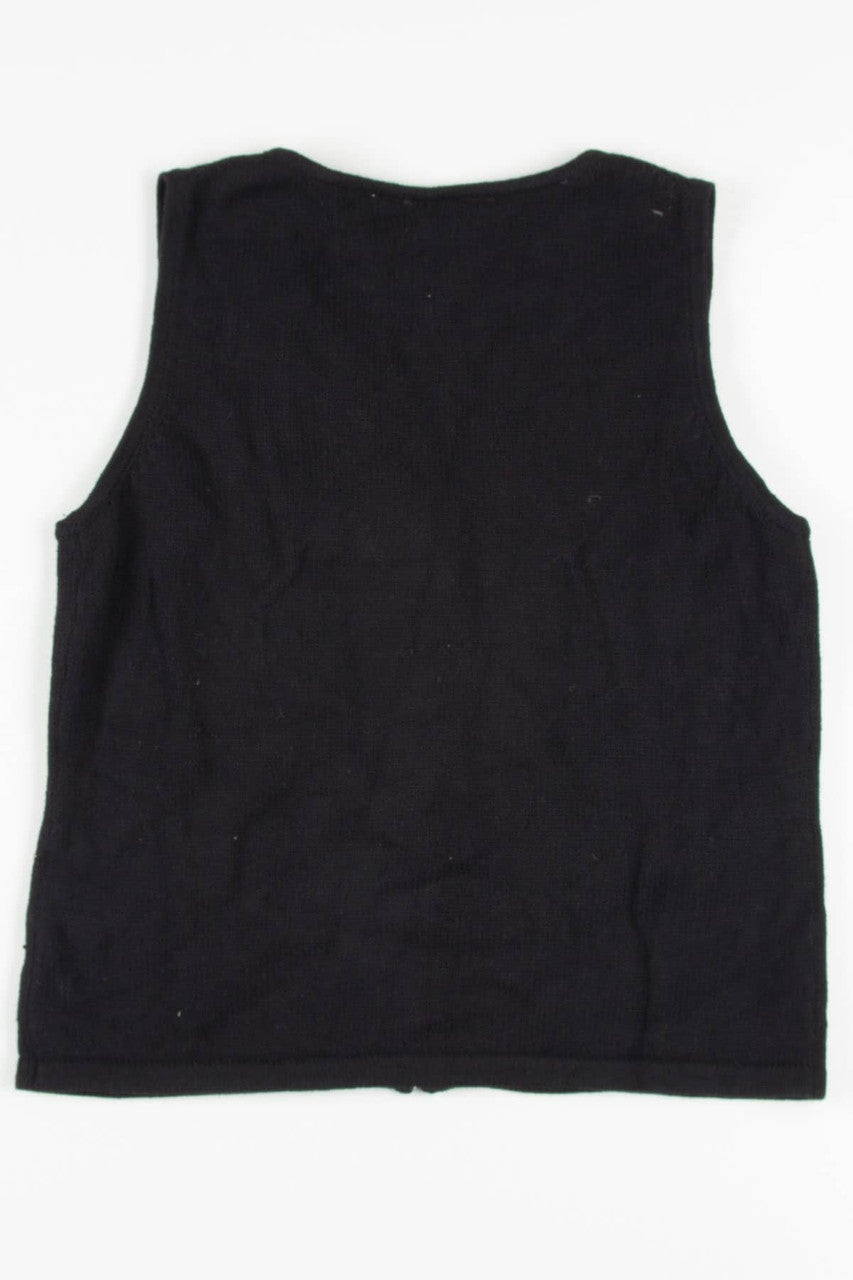 Black Ugly Christmas Vest 57306