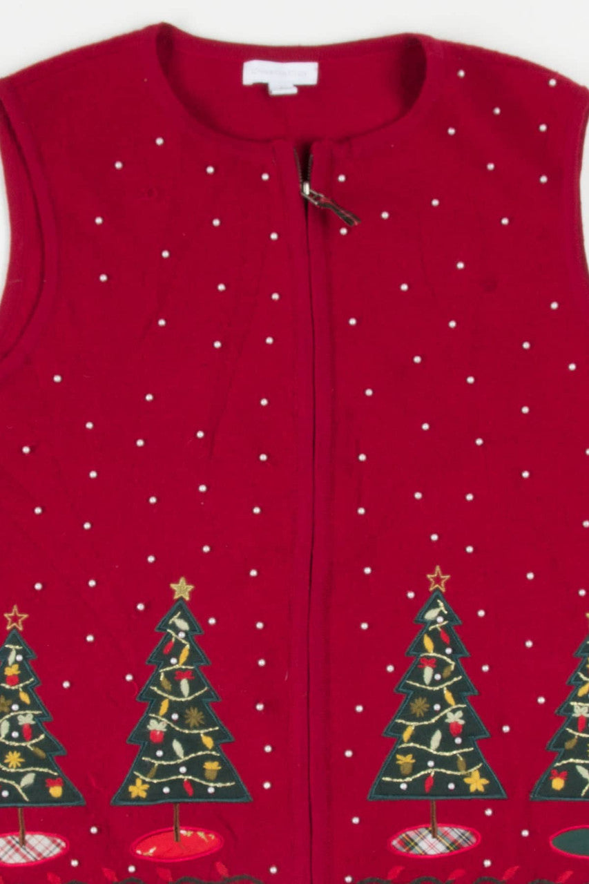 Red Ugly Christmas Vest 57334