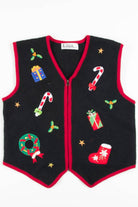 Black Ugly Christmas Vest 57350