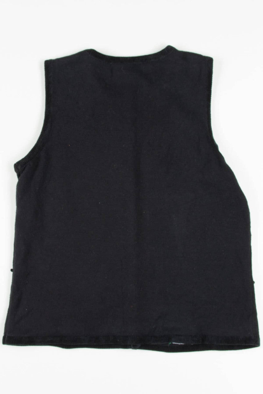 Black Presents Ugly Christmas Vest 57367