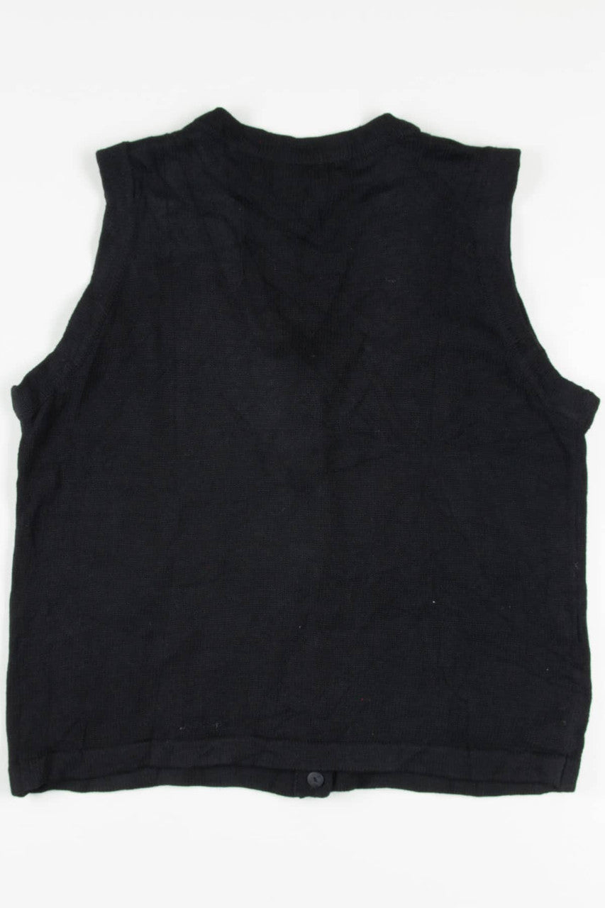 Black Ugly Christmas Vest 57378