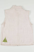 White Ugly Christmas Vest 57398