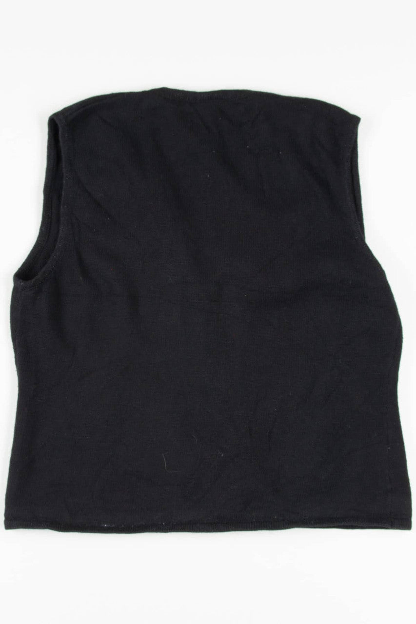 Black Santa Ugly Christmas Vest 57402