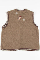 Brown Ugly Christmas Vest 57421