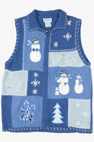 Blue Ugly Christmas Vest 57423