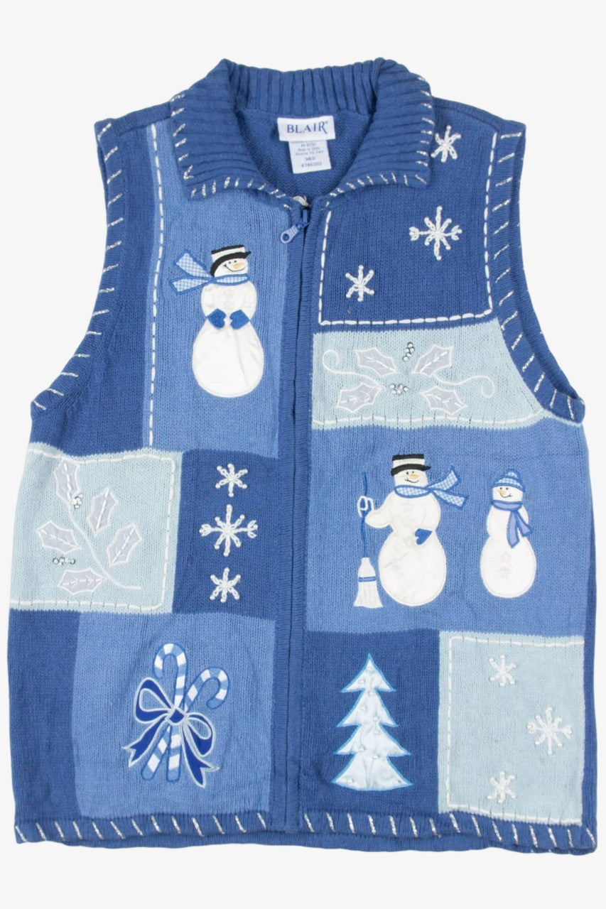 Blue Ugly Christmas Vest 57423