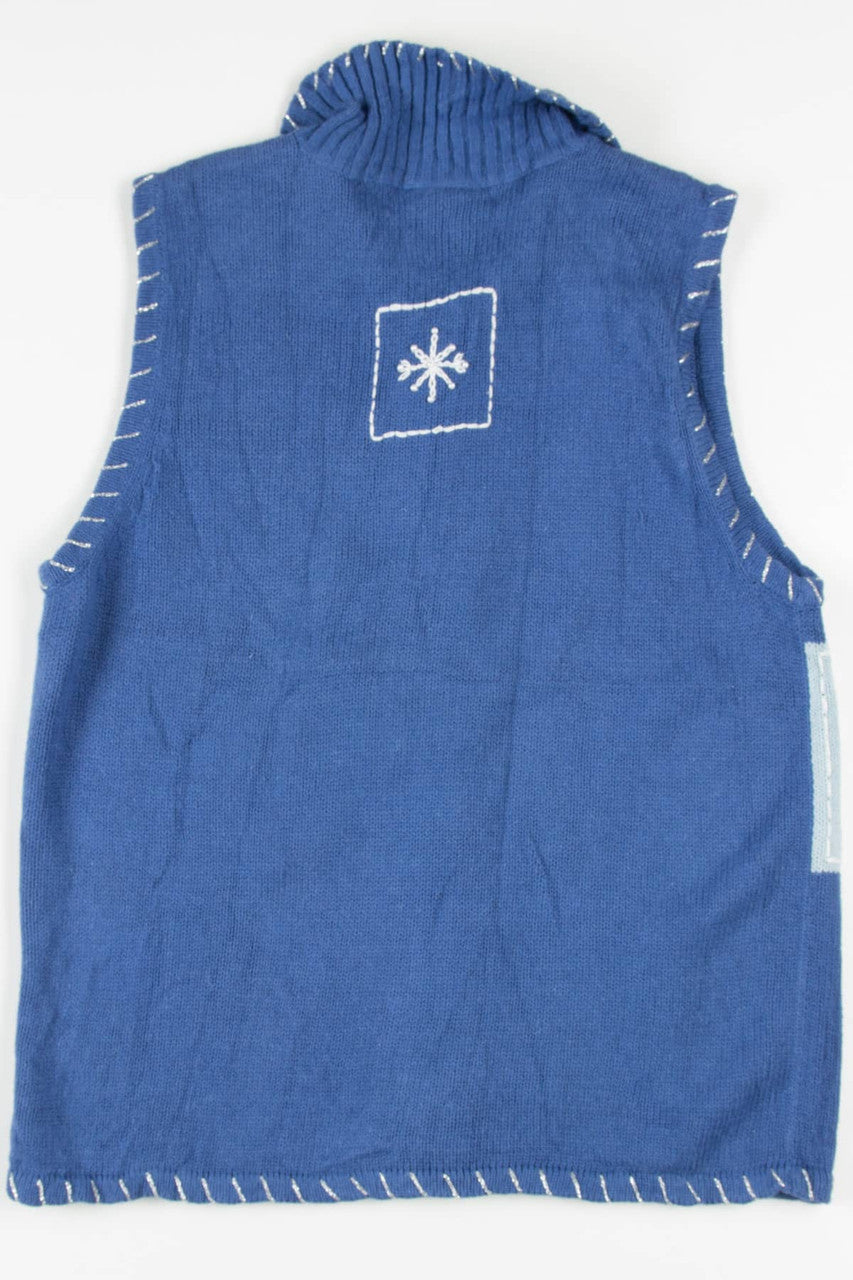 Blue Ugly Christmas Vest 57423