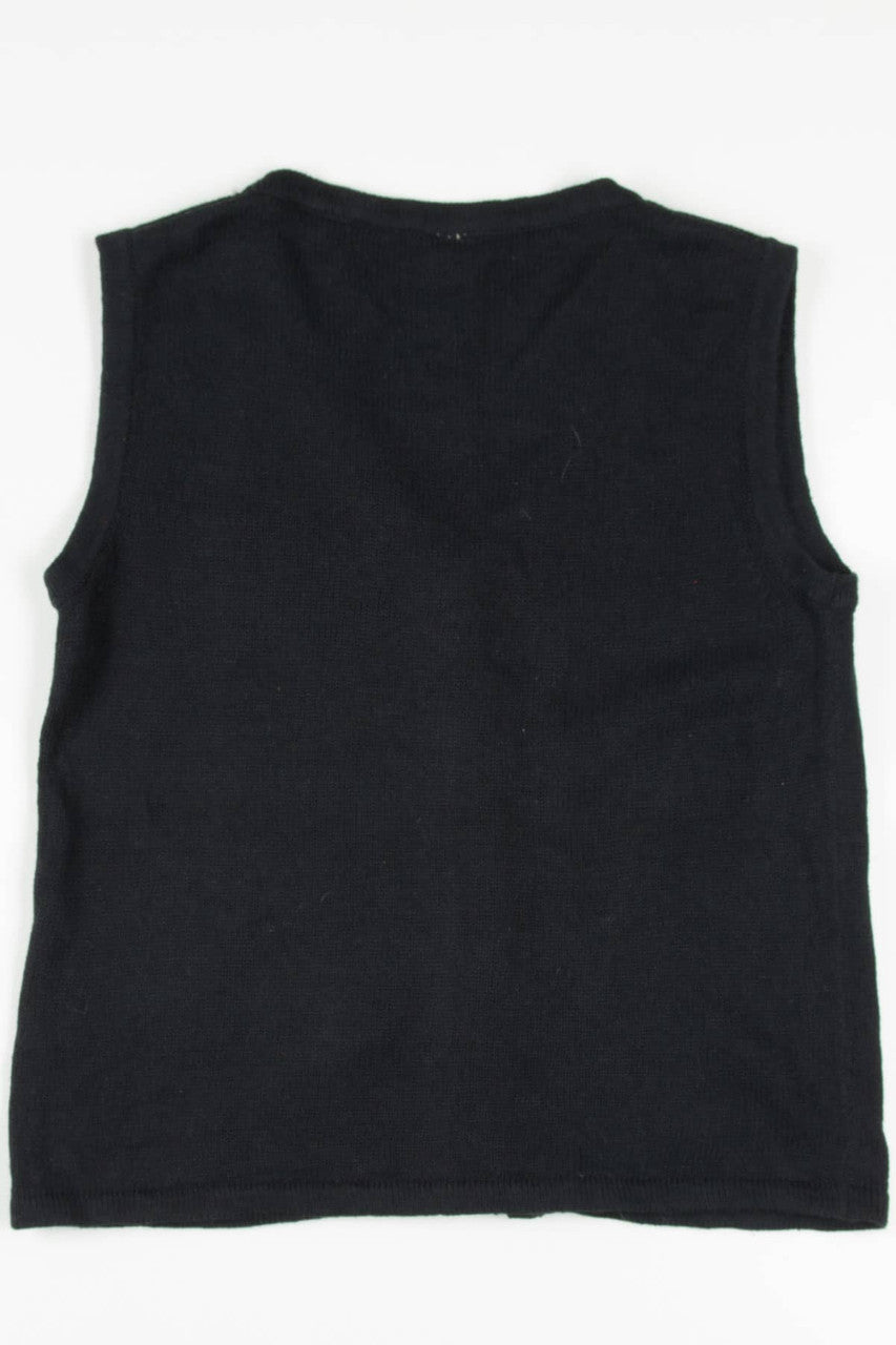 Black Ugly Christmas Vest 57432