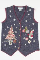 Blue Ugly Christmas Vest 57457