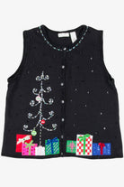 Black Ugly Christmas Vest 57545