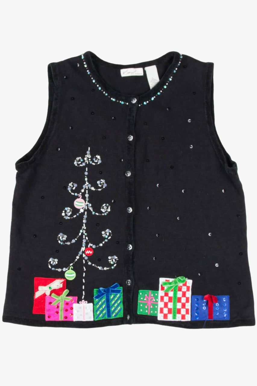 Black Ugly Christmas Vest 57545
