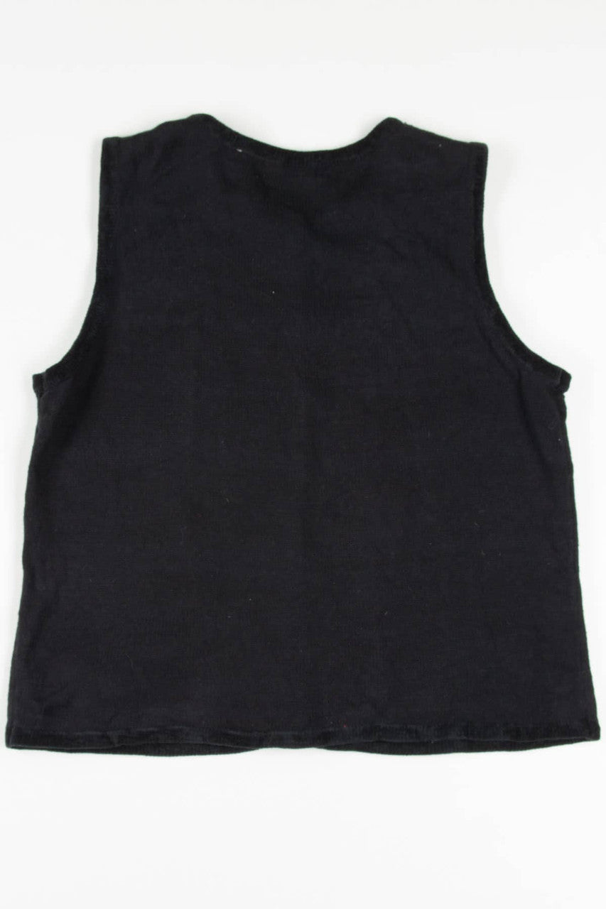 Black Ugly Christmas Vest 57545