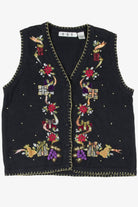 Black Ugly Christmas Vest 57557